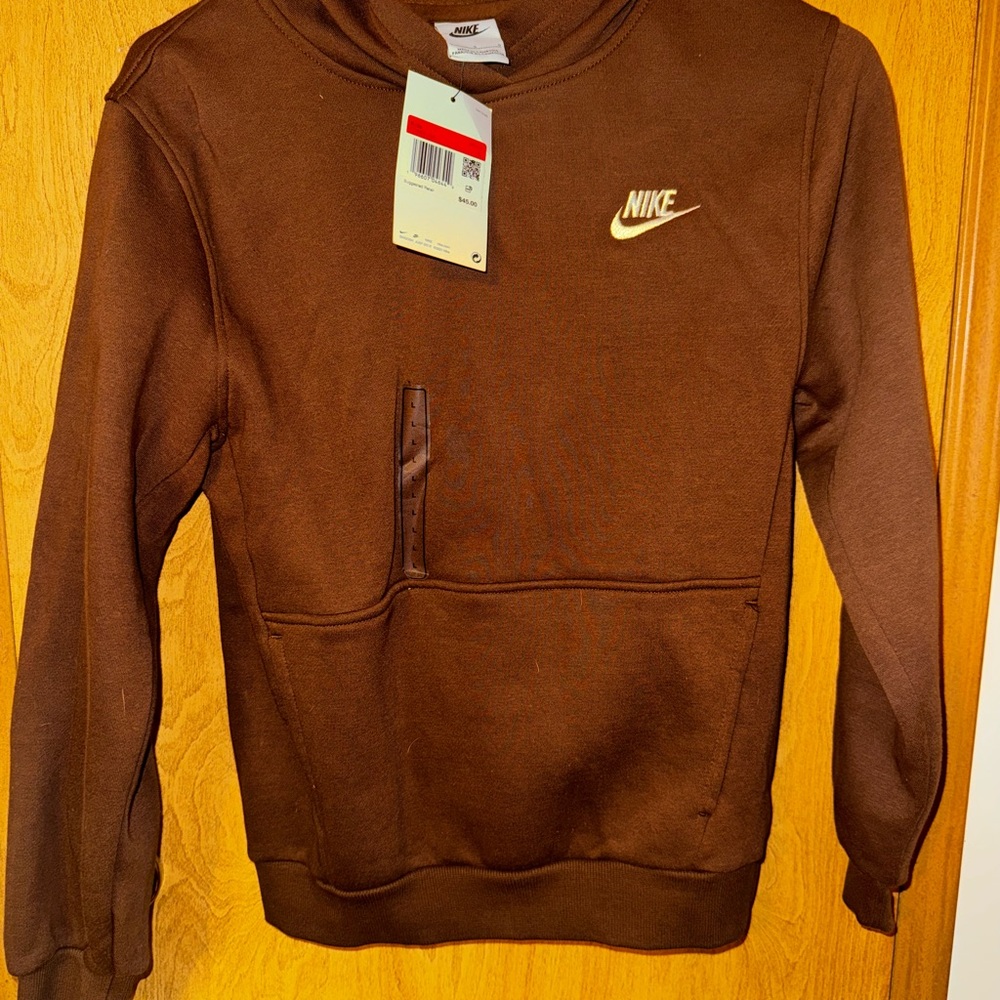 Nike Chocolate Brown Hoodie